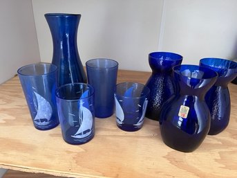 Holmgard Vase, Sail Glasses Etc