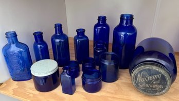 Noxema Jars, Milk Of Magnesia Bottles, Etc