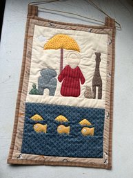 Noah's Ark Quilted Tapestry