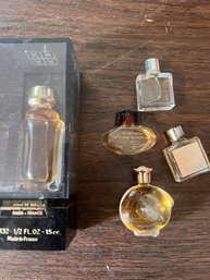 Givenchy And Miniature Perfume Bottles