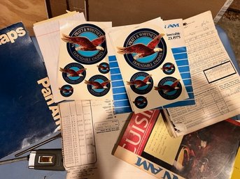 Pan Am Pratt And Whitney Etc Ephemera