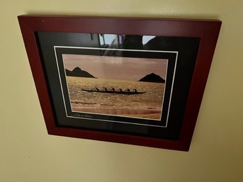 Hawaii Lanikai Beach Framed Photo