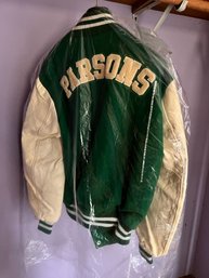 Vintage Parsons College Track And Field Jacket