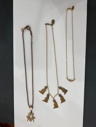3 Epic Necklaces ~ 1 CAT Necklace And Rose And Mason Necklace