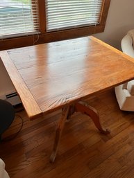 Exceptional Antique Pine Table 28 X 36'