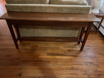 Walnut Stained Sofa Table