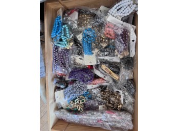 LARGE!!  Assortment Of Costume Jewelry Bracelets! Probably About 250 Pieces!