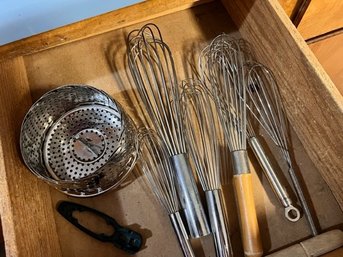 Whisks, Steamer Etc Full Drawer