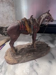 RARE ~ Charles A Beil Sculpture Of A Horse Maybe A Maquette