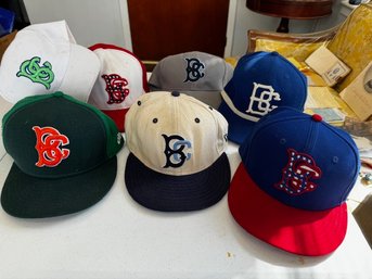 Group Of 7 BC Baseball Hats Practically All New