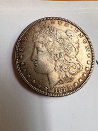 Morgan Dollar Coin 1883 Very Good Condition