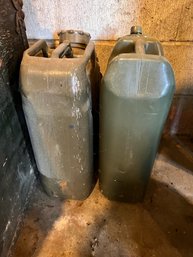 2 ~ Heavy Duty 20 Liter Water Containers