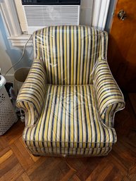 A 1970's Club Chair. Was Covered