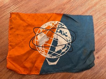 1964 New YORK WORLDS FAIR OFFICIAL  Flag. Approx 8 X 11