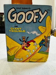 Walt Disney's A Big Little Book Goofy In Giant Trouble