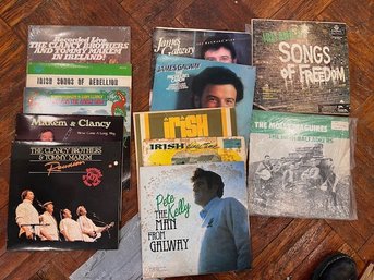 Signed Clancy And Makem Group Of Irish Albums