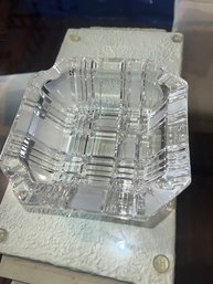 A Crystal Bowl Approx 5' Square