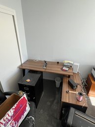 Work Desk With Return