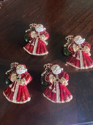 4 Fantastic Santa Pins!