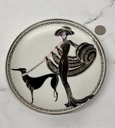 Erte Symphony In Black  Plate Limited Edition