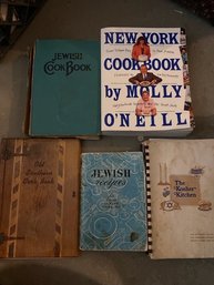 Amazing Group Of  Rare Jewish, New York And Souther Cookbooks