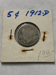 1912 Liberty Head Nickel D
