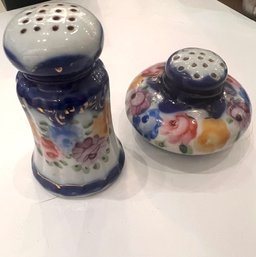 Set Of Porcelain Salt And Pepper Shakers