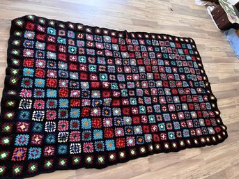 Crocheted Granny Squares Blanket!