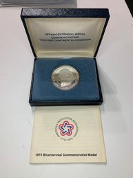 1974 Bicentennial Medal Commemorating The First Continental Congress