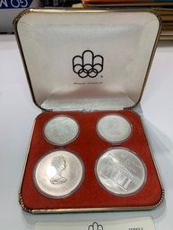 4 Coin Uncirculated Olympic Commemorative Set 1974  Series II