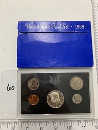 United Staes Proof Set 1969   #60