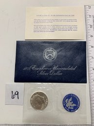 Uncirculated Eisenhower Silver Coin #69