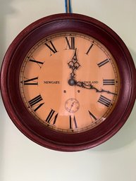 Newgate England Round Clock