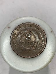 2 Cent Coin 1888