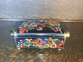 Lacquer Hand Painted Box