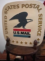 Retro  Mail Postal Service Sign