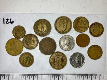 Lot Of 19 Foreign Coins #126