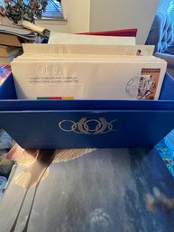 Box Of 45 1980 Olympic First Day Covers