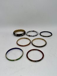 An Exceptional Group Of Cloissone Bracelets