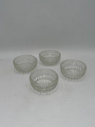 A Group Of Crystal Small Finger Bowls