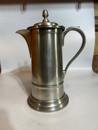 Pewter Pitcher Approx 10' Tall