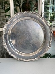 14' Sterling Silver Tray Weighs 2.61 POUNDS