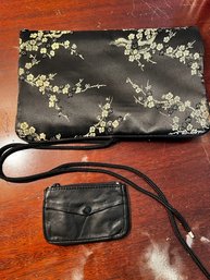 Japanese Make Up Travel Case And Key Holder Leather