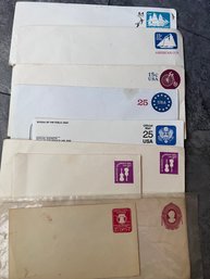 Group Of Stamped Envelopes