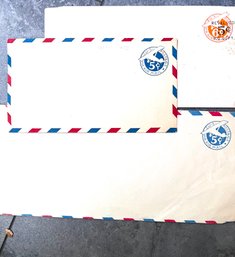 3 Airmail Envelopes.