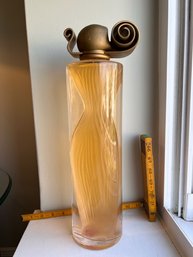 Givenchy Organza Oversize Display Perfume Bottle  Approx 16' Tall