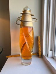 RARE Large Display Perfume Bottle Approx 16' Tall Possibly Escada