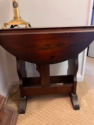 Small Gate Leg Table ( See All Photos, Missing Leg)