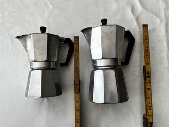 2 Espresso Makers