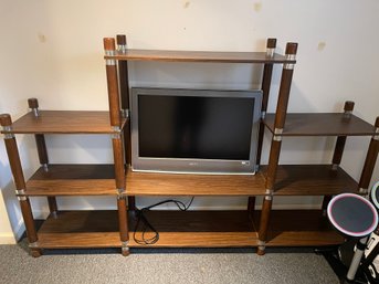 MCM Shelving Unit ~ TV Not Included